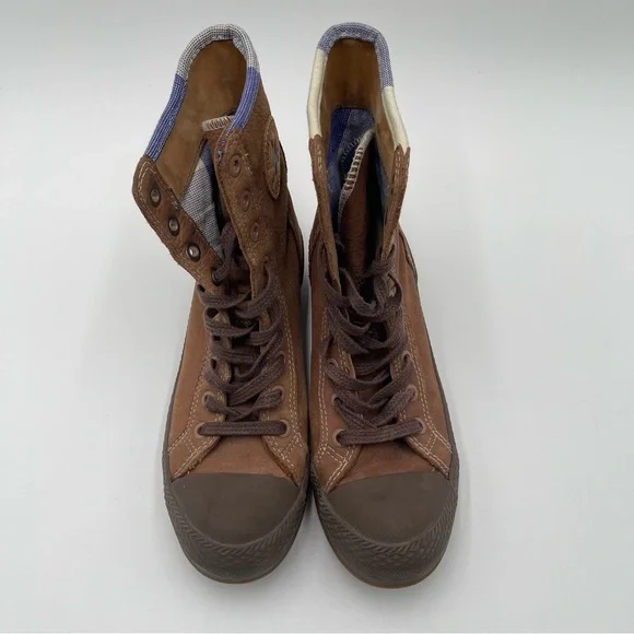 Converse Chuck Taylor All Star Outsider Leather Hi Top Sneakers Sz Women’s 7 - Picture 6 of 14